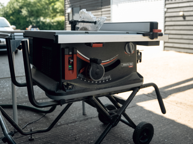 SawStop Jobsite Saw Pro in Workshop for DIYers, Trade Professionals, and Hobbyists.