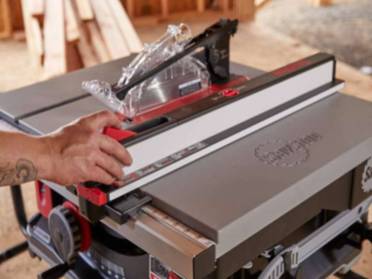 SawStop Jobsite Saw Pro in Workshop for DIYers, Trade Professionals, and Hobbyists.
