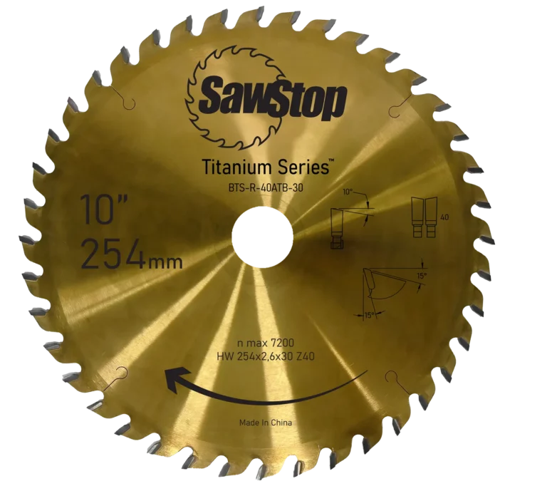 Titanium Series 40-Tooth Blade