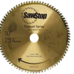 80-tooth SawStop titanium saw blade