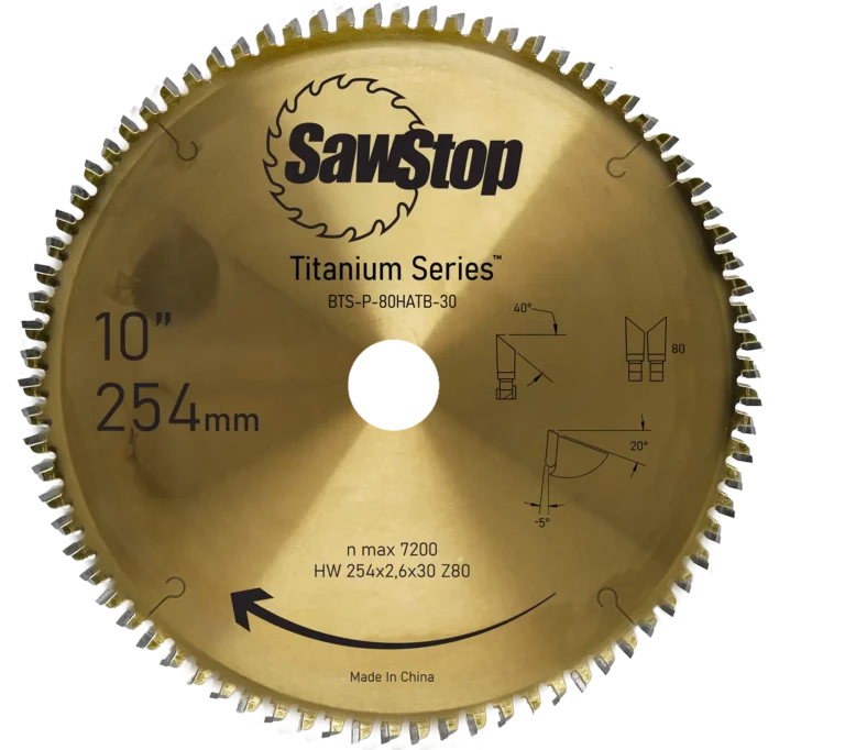 Titanium Series 80-Tooth Blade