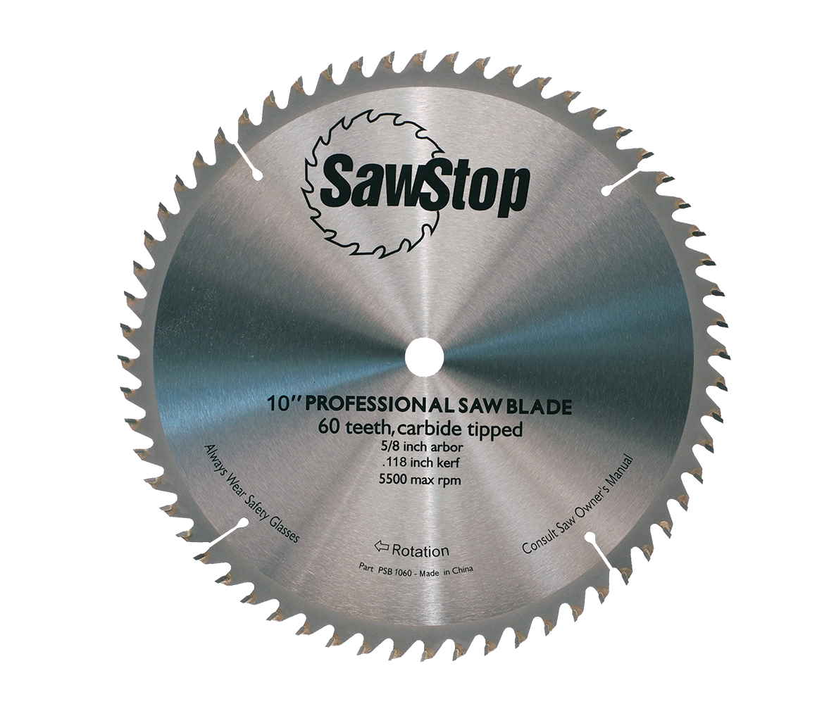 60 Tooth Blade SawStop