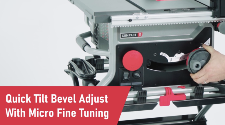 Video thumbnail: Entdecken Sie die Kompakt-Tischkreissäge