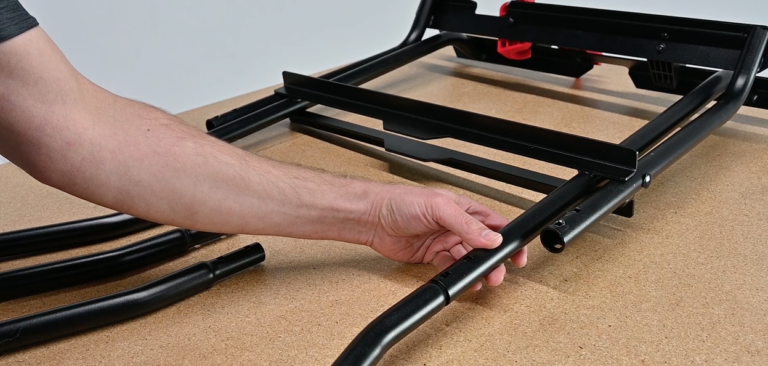 Video thumbnail: Assembling the stand and mounting the Compact Table Saw