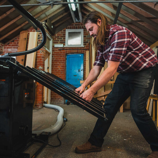Folding Outfeed Table